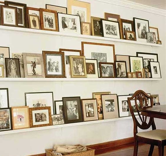 Covered With Framed Photos