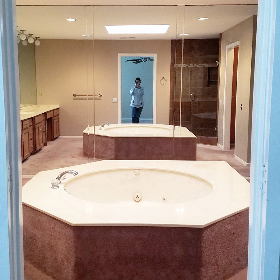 Floor-To-Ceiling Mirrors