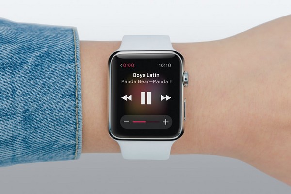 how much music on apple watch