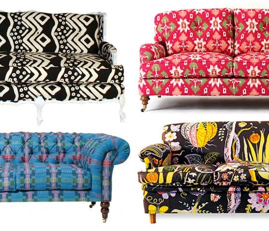 Patterned Sofas