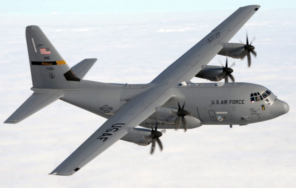 The Lockheed Martin C-130J Super Hercules