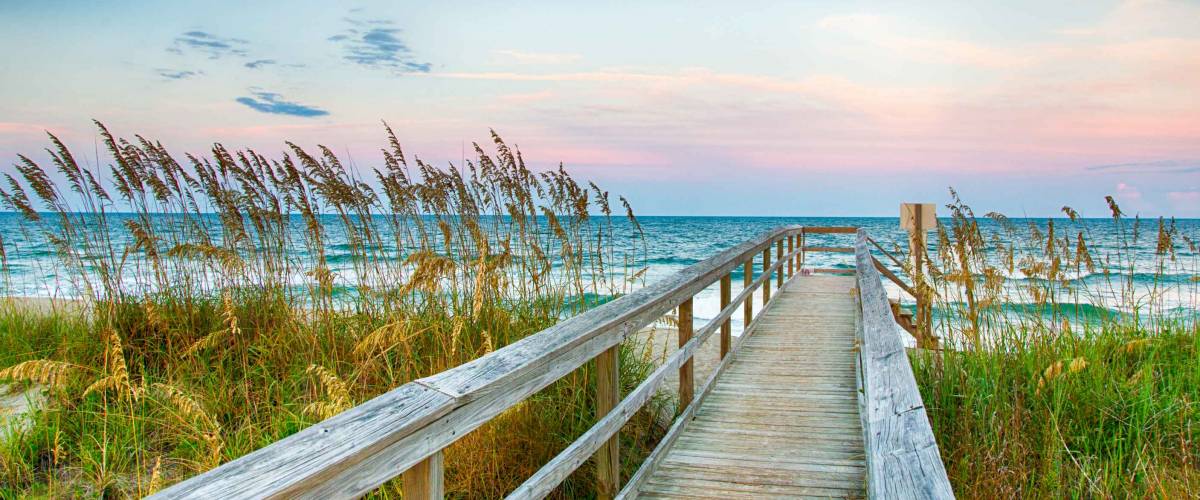 Kure Beach on North Carolina's Atlantic coast.