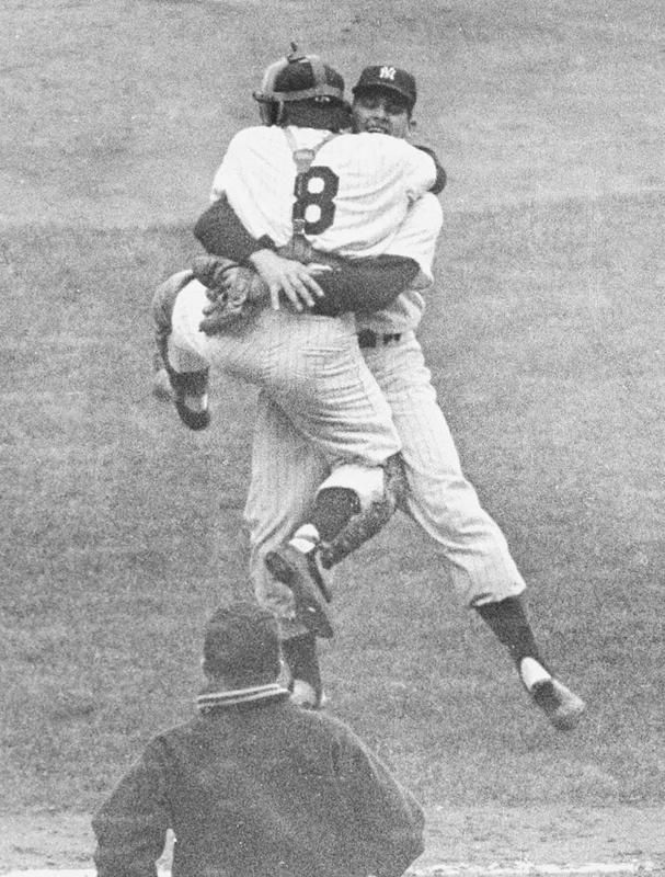 Don Larsen and Yogi Berra