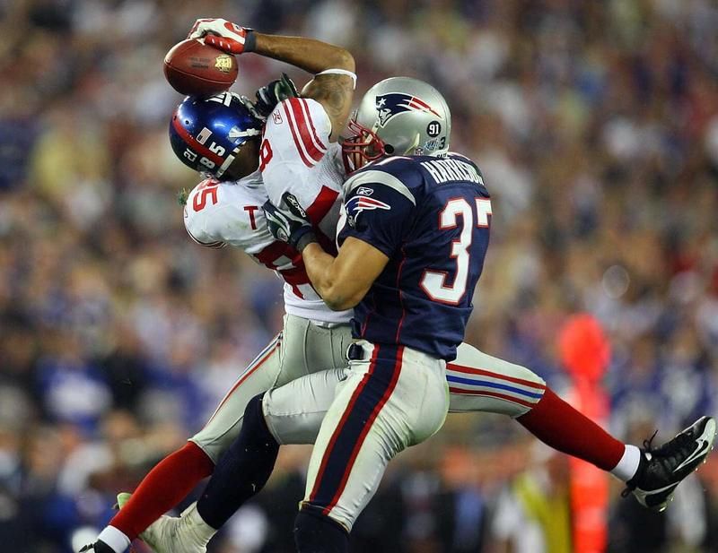 David Tyree and Rodney Harrison