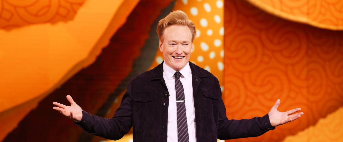 Conan O'Brien of TBS’s CONAN at the WarnerMedia Upfront 2019 show at The Theater at Madison Square Garden on May 15, 2019 in New York City.