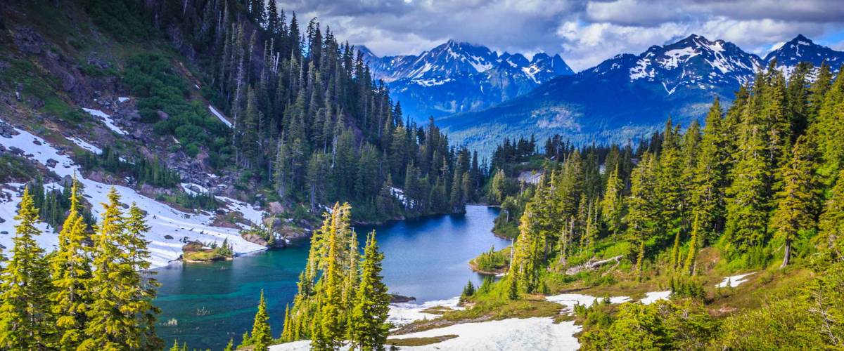 Beautiful Landscape photography of Glacier National Park in Montana USA